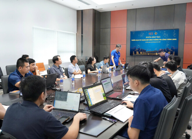 SCI TỔ CHỨC THÀNH CÔNG KHÓA ĐÀO TẠO MÔ HÌNH THÔNG TIN CÔNG TRÌNH (BIM)