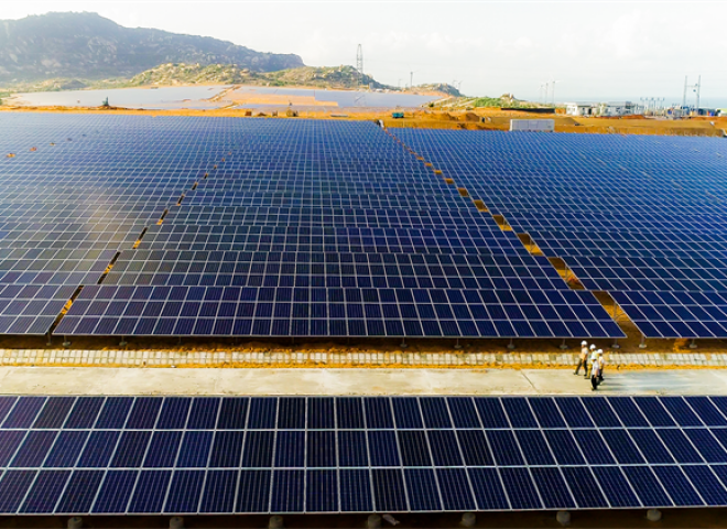 Dự án trang trại điện mặt trời Gelex Ninh Thuận do SCI E&C làm tổng thầu EPC dự kiến về đích trước kế hoạch