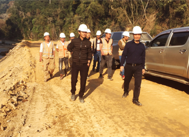 SCI Jsc activately speed up the progress for Nam Sam 3 hydropower project