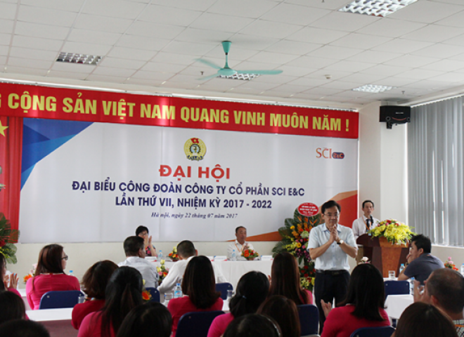 SCI E&C tổ chức Đại hội công đoàn cơ sở quận Nam Từ Liêm