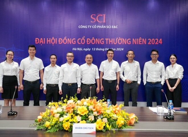 THE 2024 ANNUAL GENERAL MEETING OF SHAREHOLDERS OF SCI E&C JOINT STOCK COMPANY: SET REVENUE TARGETS OF 1.800 BILLION VND