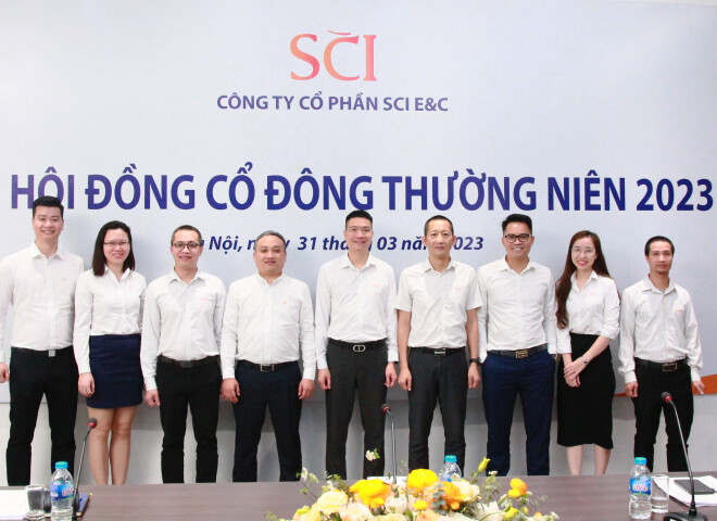 ANNUAL GENERAL MEETING OF SHAREHOLDERS 2023 HELD BY SCI E&C JOINT STOCK COMPANY: SET GOAL TO OFFER DIVIDEND PAYOUT AT 8%