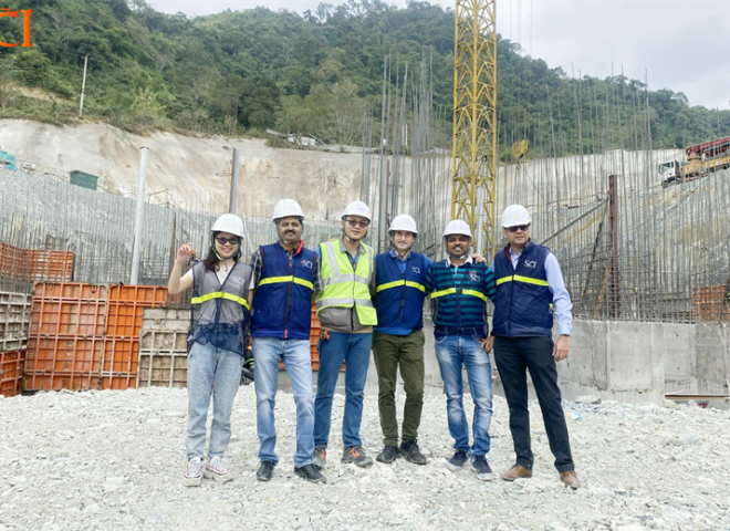 Site visit for inspection of civil works and erection of E&M equipment at Nam Sam 3 Hydropower Plant (Nam Sam 3 HEP)