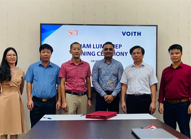 SCI E&C: Contract Signing Ceremony For Supplying The Completed Electro-Mechanical Equipment And Technical Service For Na